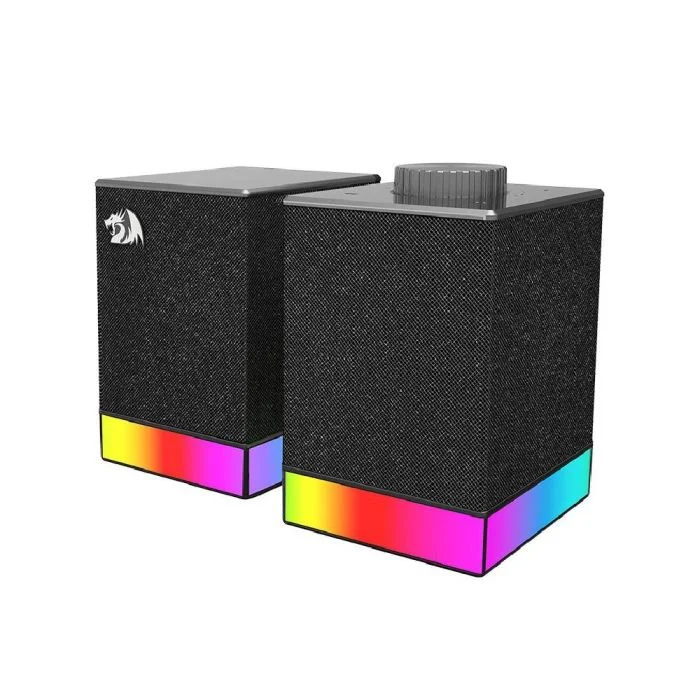Imagem 4 de 5 do produto Caixa De Som Gamer Redragon Glyph 2.0 RGB Usb Bluetooh Preto Gs517