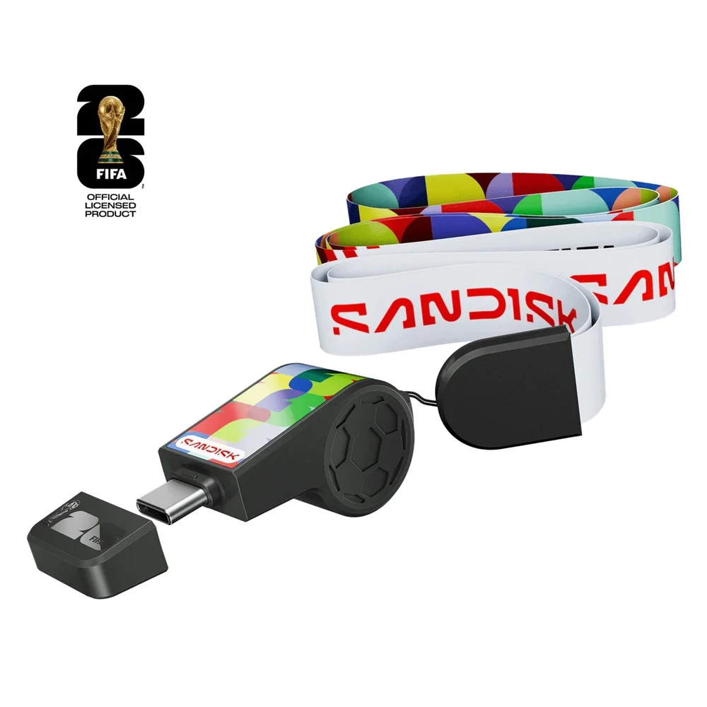 Imagem 3 de 5 do produto Pen Drive 128GB Usb Tipo C Copa Do Mundo Fifa 300mbs Leit Sdczia-128g-g46 Sandisk