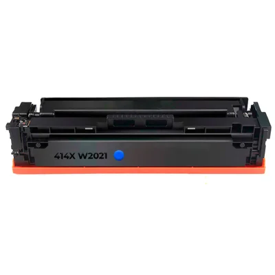 Toner 414x W2021x Ciano Para M454dw M479fdw Com Chip Impressão Colorida Profissional