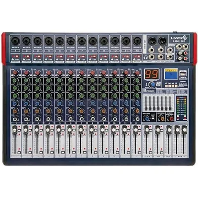 Mesa De Som Com 12 Entradas 2 Aux Lyco Lmg1202