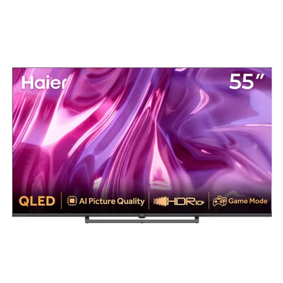 Smart Tv 4k Haier QLED 55” ", Google Tv E Wi-fi - H55s80gux Bivolt