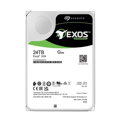 Hd 24TB Sas 512mb 7200rpm 3,5 Exos X24 St24000nm007h Seagate