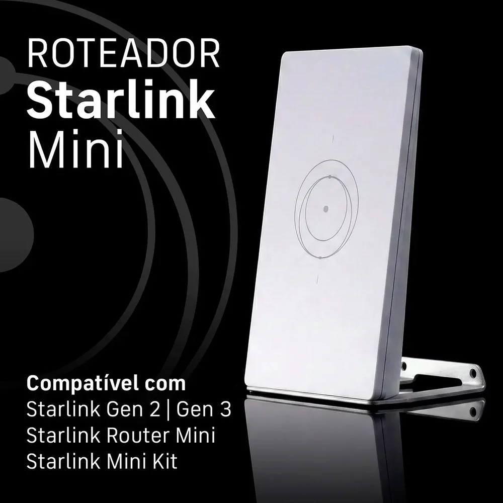 SpaceX Starlink Mini WiFiルーター Produtos com até 15 OFF no PIX KaBuM