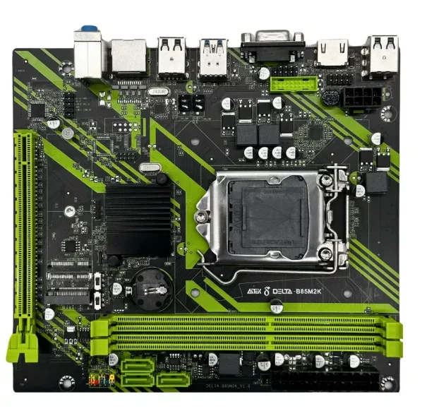 Placa Mãe Intel B85 LGA  1150 Ddr3 | Suporte SSD M.2 | PC Gamer / Upgrade 4