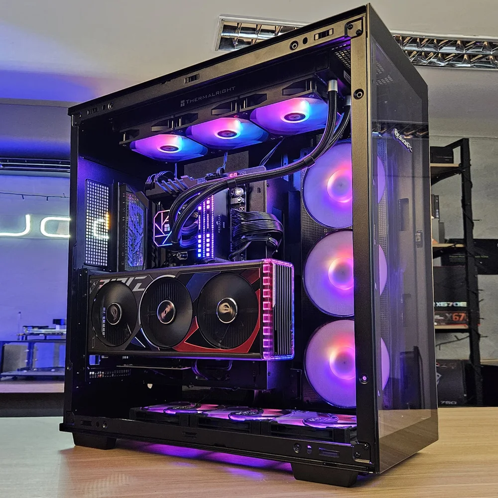 PC Gamer Studiopc Tiamat Ryzen 7 9800x3d, 32GB RAM, RTX 5080 16GB, SSD 1TB, Fonte 850w, Water Cooler 360mm, 5 Fans RGB, Windows 11 Pro - 8565432 - view 4