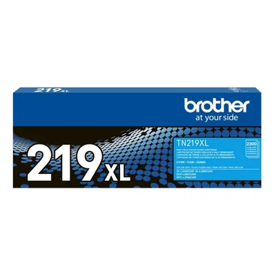 Toner Tn219xlc Ciano 2300 Páginas Hll3240, Dcpl3560 Ciano