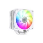 Air Cooler Cpu Oracyn Branco RGB 6 Heatpipes 230w Gamer