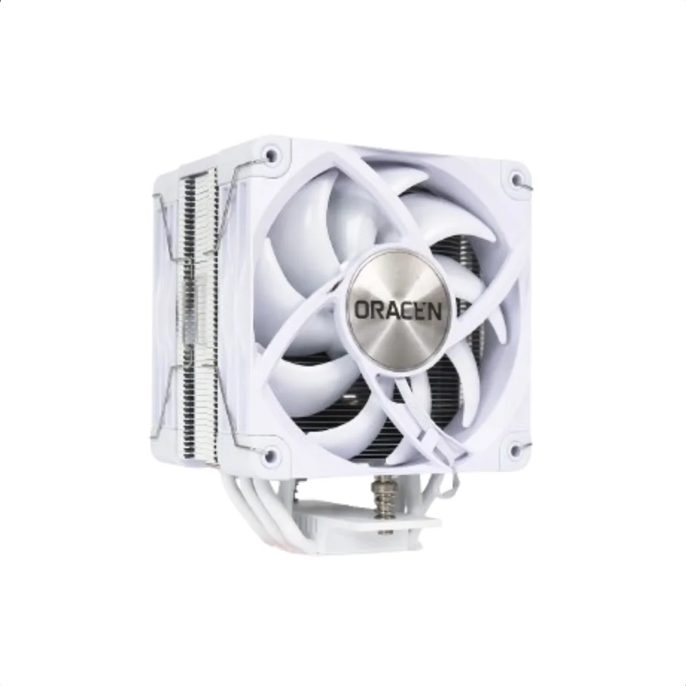 Air Cooler Cpu Oracyn Branco RGB 6 Heatpipes 230w Gamer 7