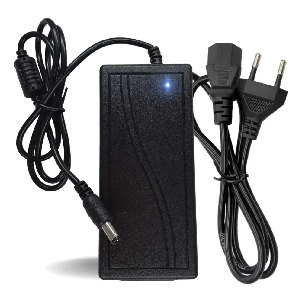 Fonte 12v 5a 60w Bivolt Plug P4 Fita LED Camera Cftv Monitor Fonte 12v 5a 60w Bivolt Plug P4 Fita LED Camera Cftv Monitor