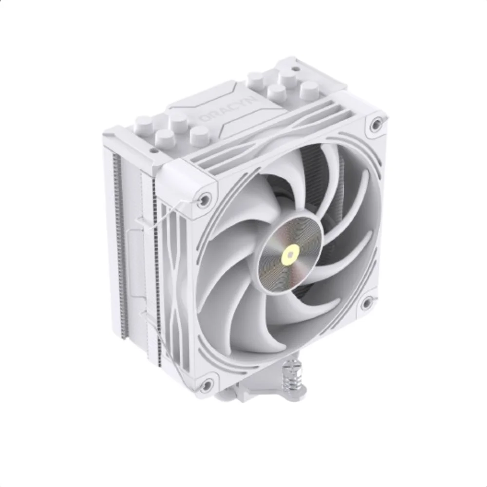 Cooler Processador Oracyn Branco 220w 4 Heatpipes 120mm Pro 4