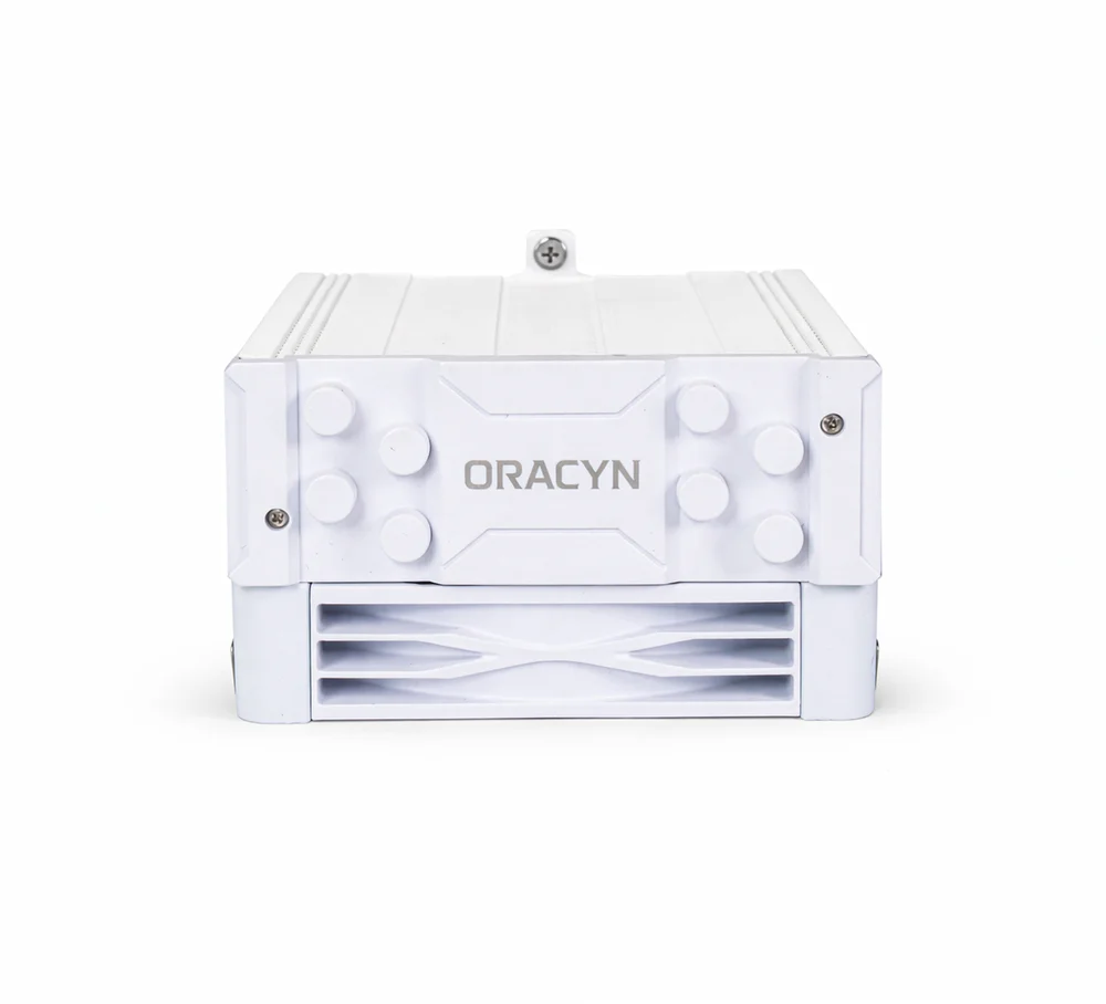 Cooler Processador Oracyn Branco 220w 4 Heatpipes 120mm Pro 7