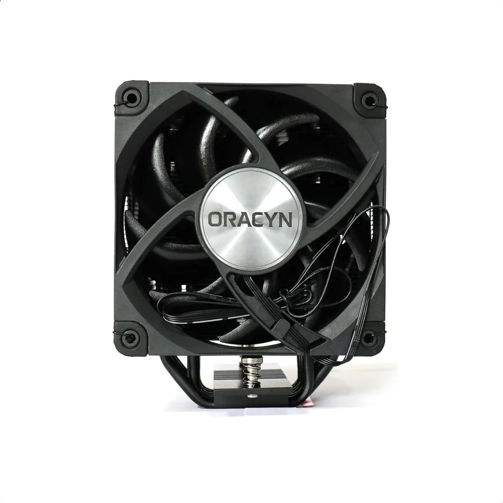 Air Cooler Cpu Oracyn Preto 6 Heatpipes 230w 120mm Stealth 7
