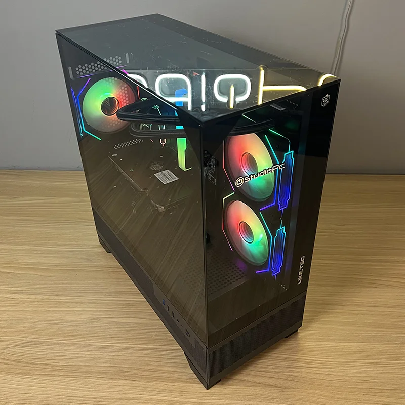 PC Gamer Studiopc Unity, Preto, Ryzen 5 5500x3d, 16GB RAM, Placa RTX 5060 8GB, SSD 480GB, Water Cooler 240mm, Fonte 500w, Windows 11 Pro - 9216435 - view 2