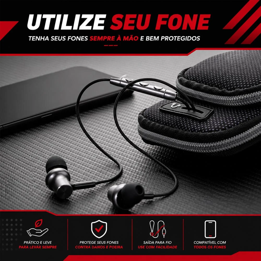 Imagem 5 de 5 do produto Braçadeira Suporte Braço Celular Treino Capa Esporte Cinza