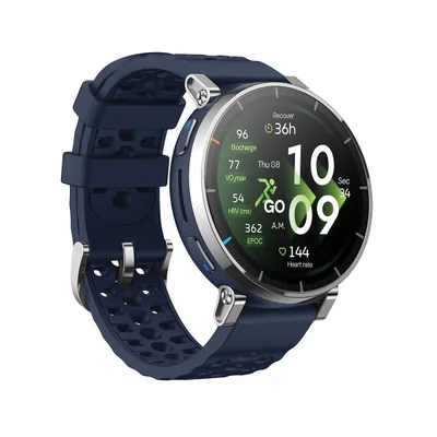 Smartwatch Amazfit Active 3 Premium - Atlas Blue (azul) Gps, Tela AmoLED De Safira 4gb, Resistência À Água 5 Atm, — foto 2
