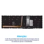 Teclado Para Notebook Acer Nitro 5 An515-43 Azul Abnt2 Preto