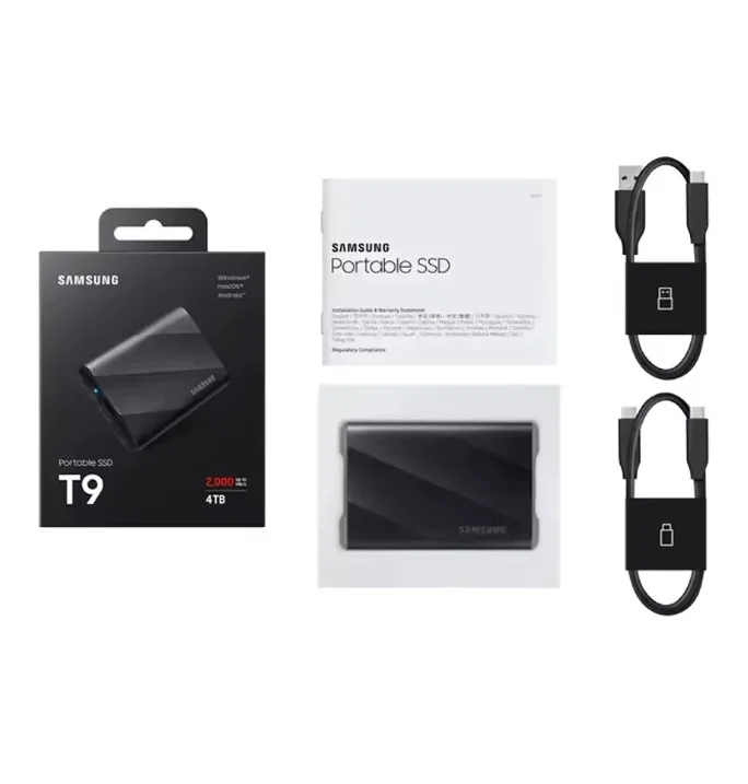 外付けハードディスク・ドライブ Samsung Portable SSD T9 2TB Produtos com até 15 OFF no PIX KaBuM