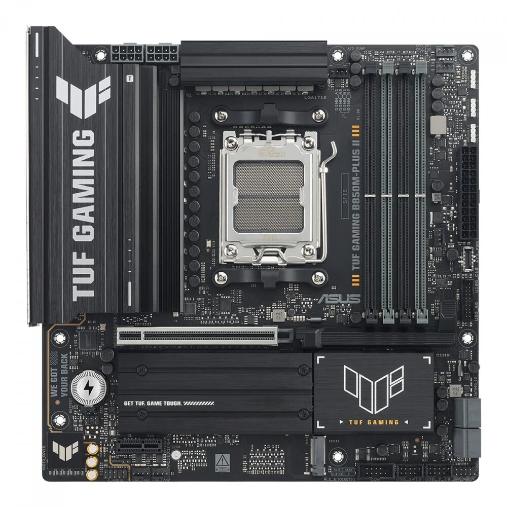 Placa Mãe Asus Tuf Gaming B850m-plus Ii Ddr5 Am5 Matx M.2 HDMI Display Port Usb Tipo C 90mb1mt0-m0eay0 5