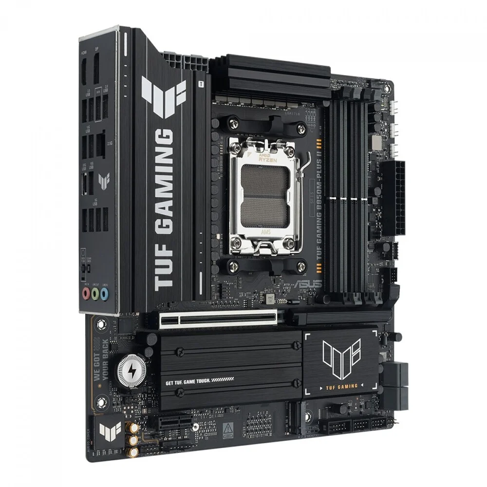 Placa Mãe Asus Tuf Gaming B850m-plus Ii Ddr5 Am5 Matx M.2 HDMI Display Port Usb Tipo C 90mb1mt0-m0eay0 7