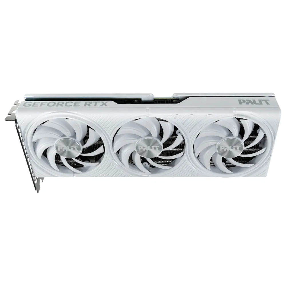 Placa De Vídeo Palit Geforce RTX 5070 White Oc, 12gb, Dlss4, Gddr7, 192-bit, PCie 5.0, Ne75070u19k9-gb2050w 6