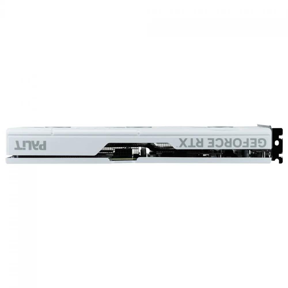 Placa De Vídeo Palit Geforce RTX 5070 White Oc, 12gb, Dlss4, Gddr7, 192-bit, PCie 5.0, Ne75070u19k9-gb2050w 8