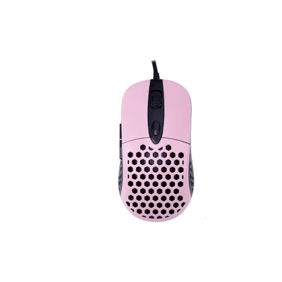 Mouse Gamer Dazz Light Ultra 3200 Dpi Rosa P/ PC E Notebook