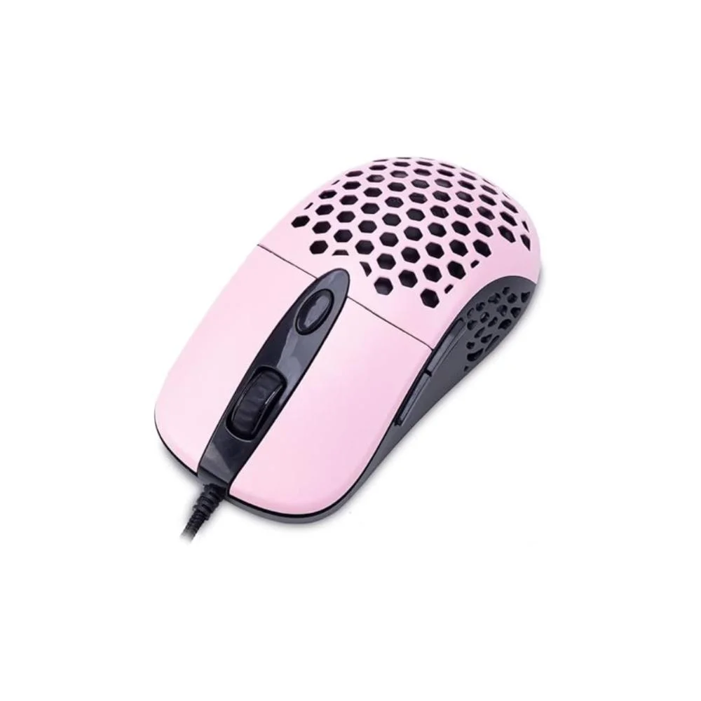 Imagem 2 de 4 do produto Mouse Gamer Dazz Light Ultra 3200 Dpi Rosa P/ PC E Notebook