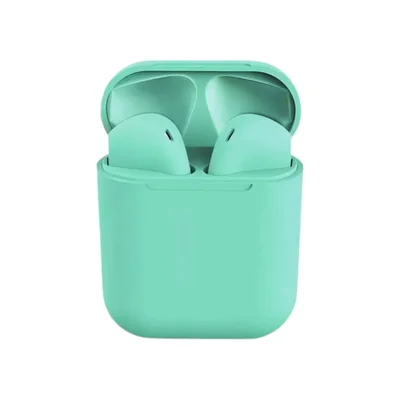 Fone De Ouvido Bluetooth Sem Fio Inpods 12 Macaron Azul Pastel