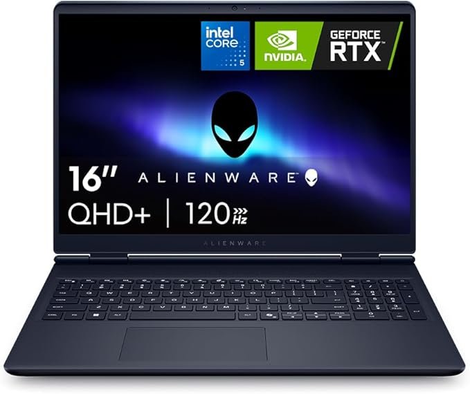 Notebook Gamer Dell Alienware 16 Aurora Ac16250 Ac16-c5210h-u15 16" Wqxga Intel Core5 8GB 512gbssd Nvidia RTX4050 Linux