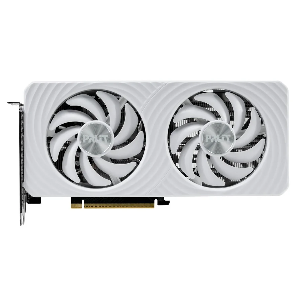 Imagem 3 de 5 do produto Placa De Video Palit Nvidia Geforce RTX 5060 White Oc, 8GB, Gddr7, Dlss, Ray Tracing, Ne75060u19p1-gb2063m