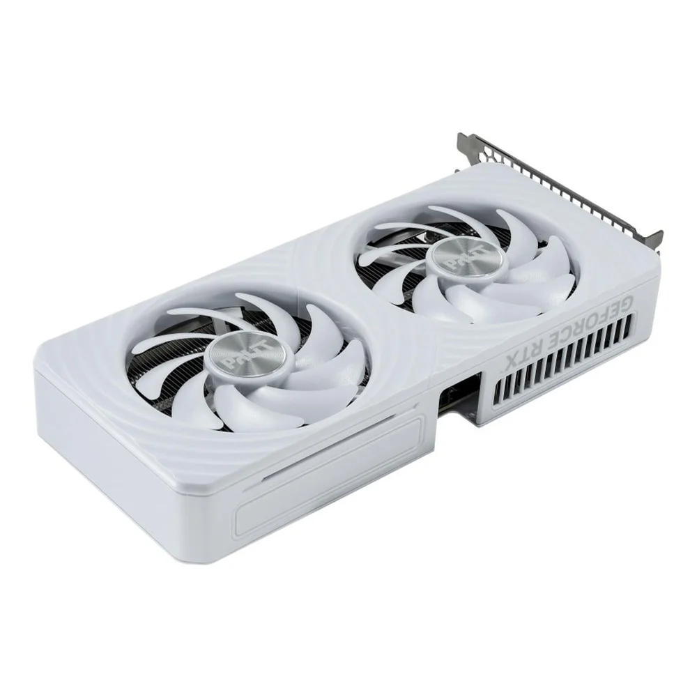 Imagem 5 de 5 do produto Placa De Video Palit Nvidia Geforce RTX 5060 White Oc, 8GB, Gddr7, Dlss, Ray Tracing, Ne75060u19p1-gb2063m