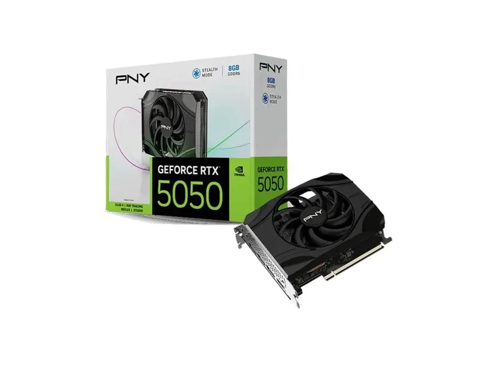 Placa De Video Pny Geforce RTX 5050 8GB Gddr6 128 Bits - Vcg50508sfxpb1