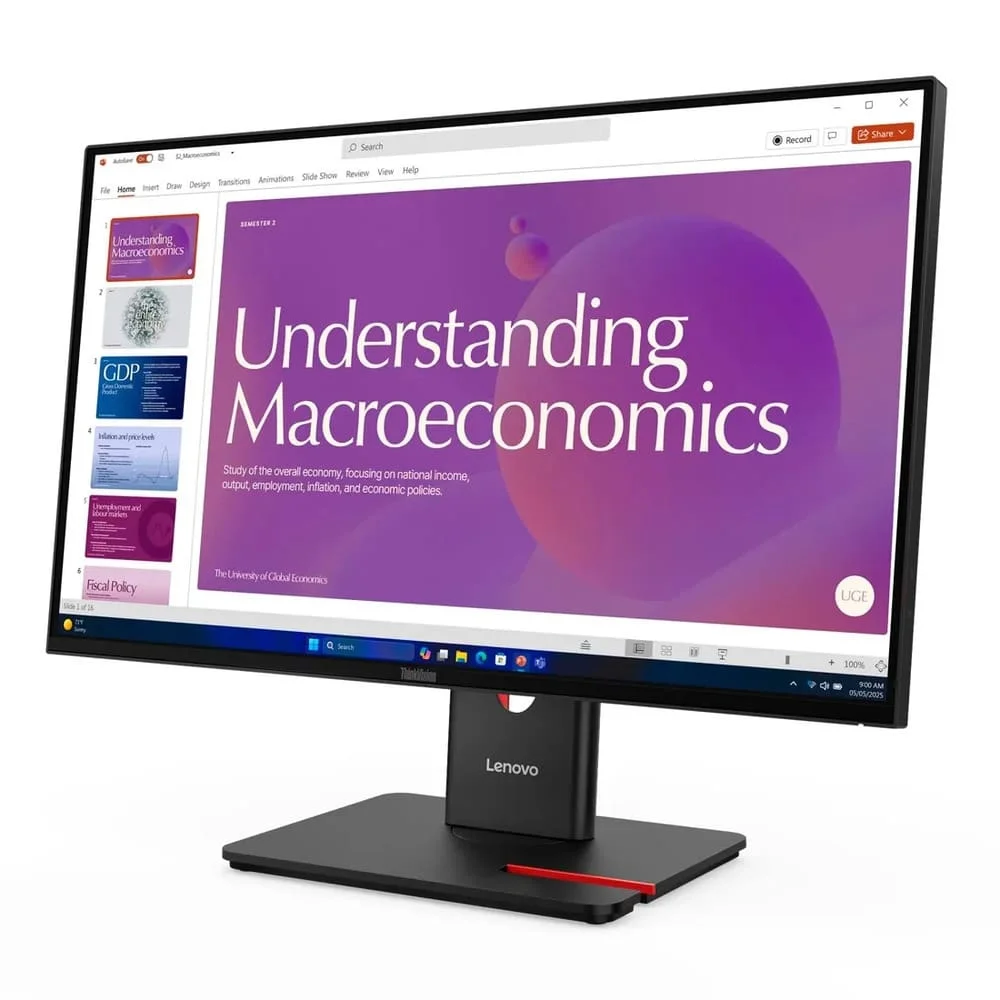 Monitor Lenovo T24d-40 Ips 23,8" Thinkvision 64b9gar1br Monitor Lenovo T24d-40 Ips 23,8" Thinkvision 64b9gar1br