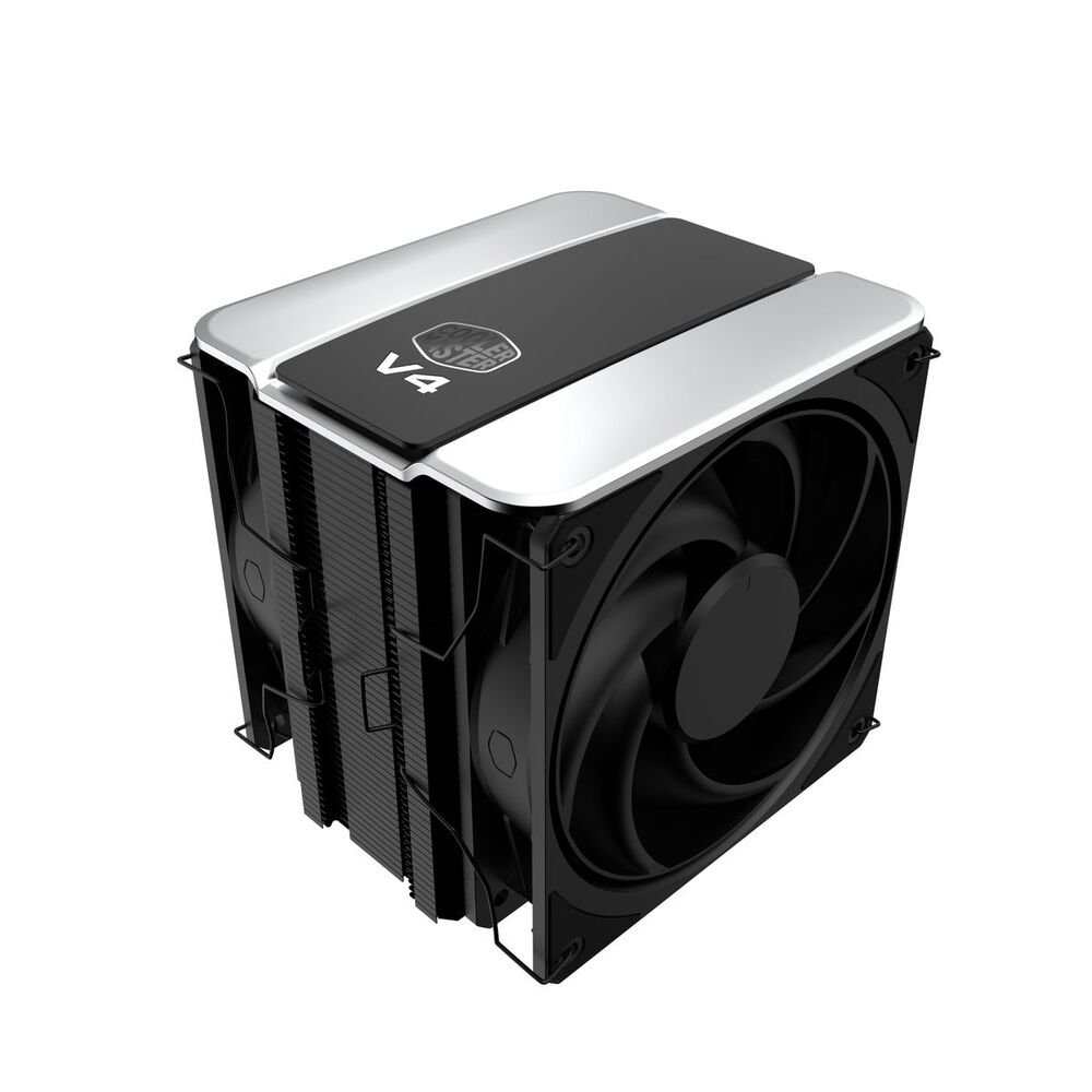Air Cooler Para Processador Cooler Master V4 Alpha 3dhp Black Amd/intel 120mm Maz-t2hp-217pk-r1