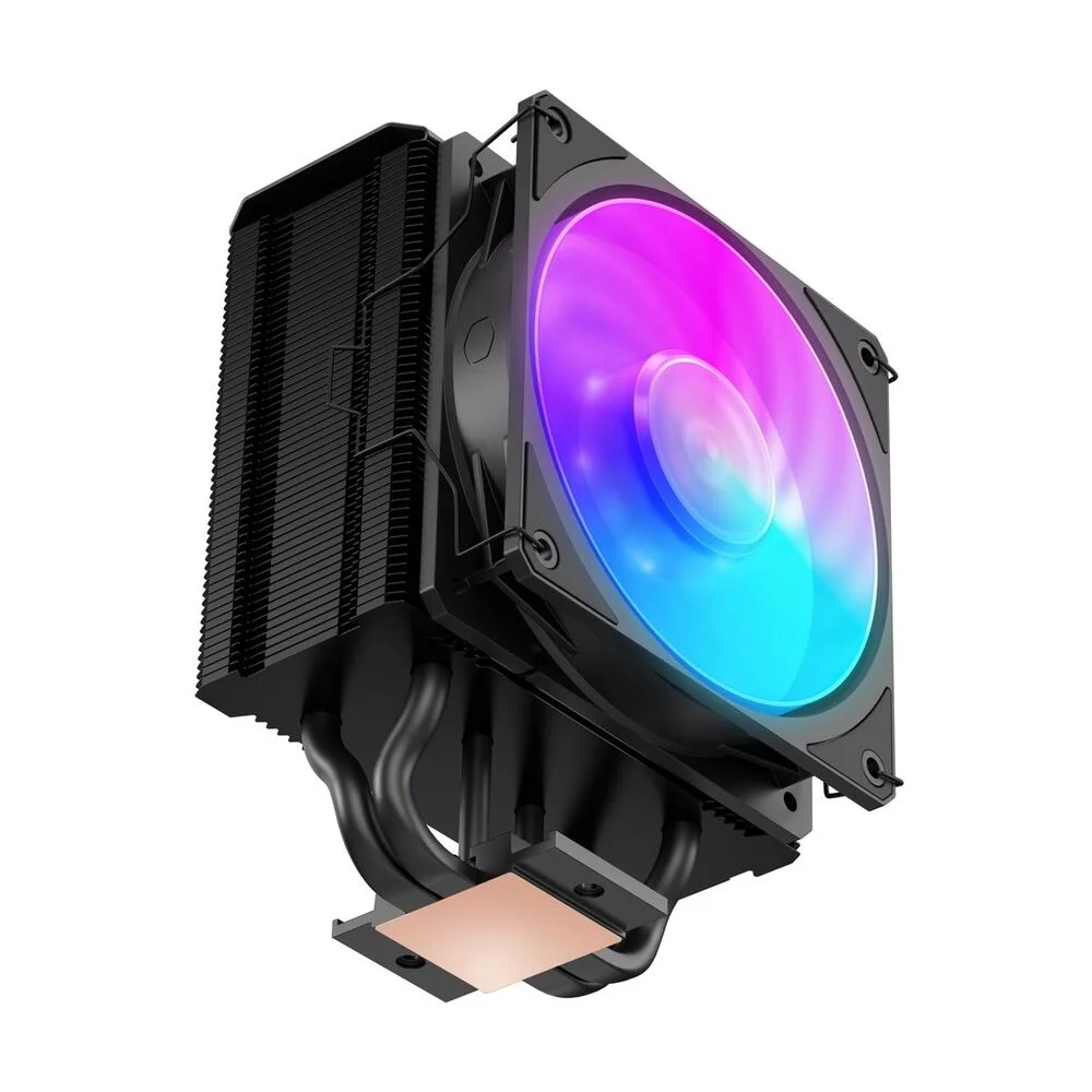 Imagem 2 de 5 do produto Air Cooler Para Processador Cooler Master Hyper 212 3dhp Preto ARGB Amd/intel 120mm  May-t2hp-217pa-r1