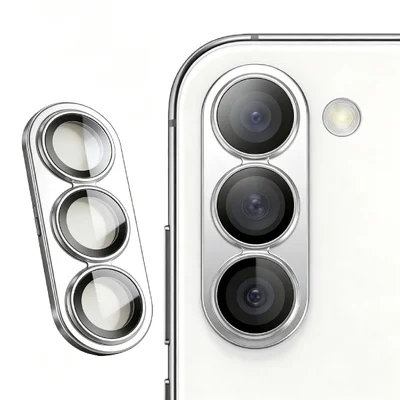 Película De Câmera Compatível Com Samsung Ar Metal Lente Vidro Cor:prata;tamanho:s26 Plus