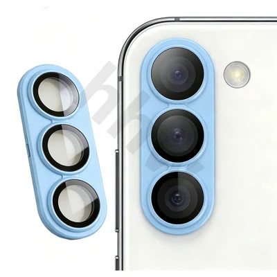 Película De Câmera Metal Lente Vidro Temperado Compatível Com Samsung Cor:azul;tamanho:s26