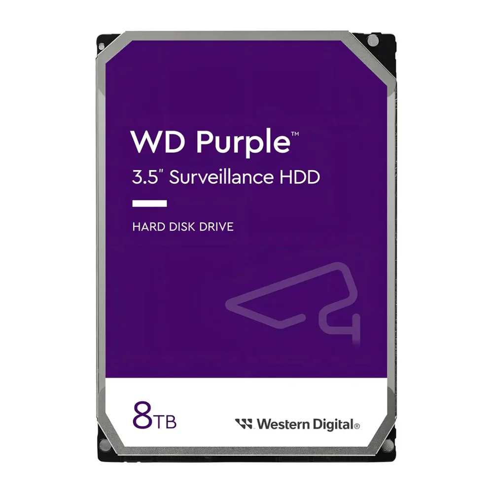 Hd WD 8tb Wd Purple Surveillance 3.5" Sata 3 5640rpm Câmera Segurança
