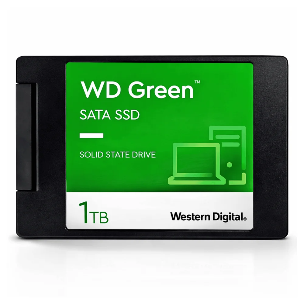 SSD Wd Green 1TB 2.5 Sata 6gb/s 545mb/s WD SSD Wd Green 1TB 2.5 Sata 6gb/s 545mb/s WD