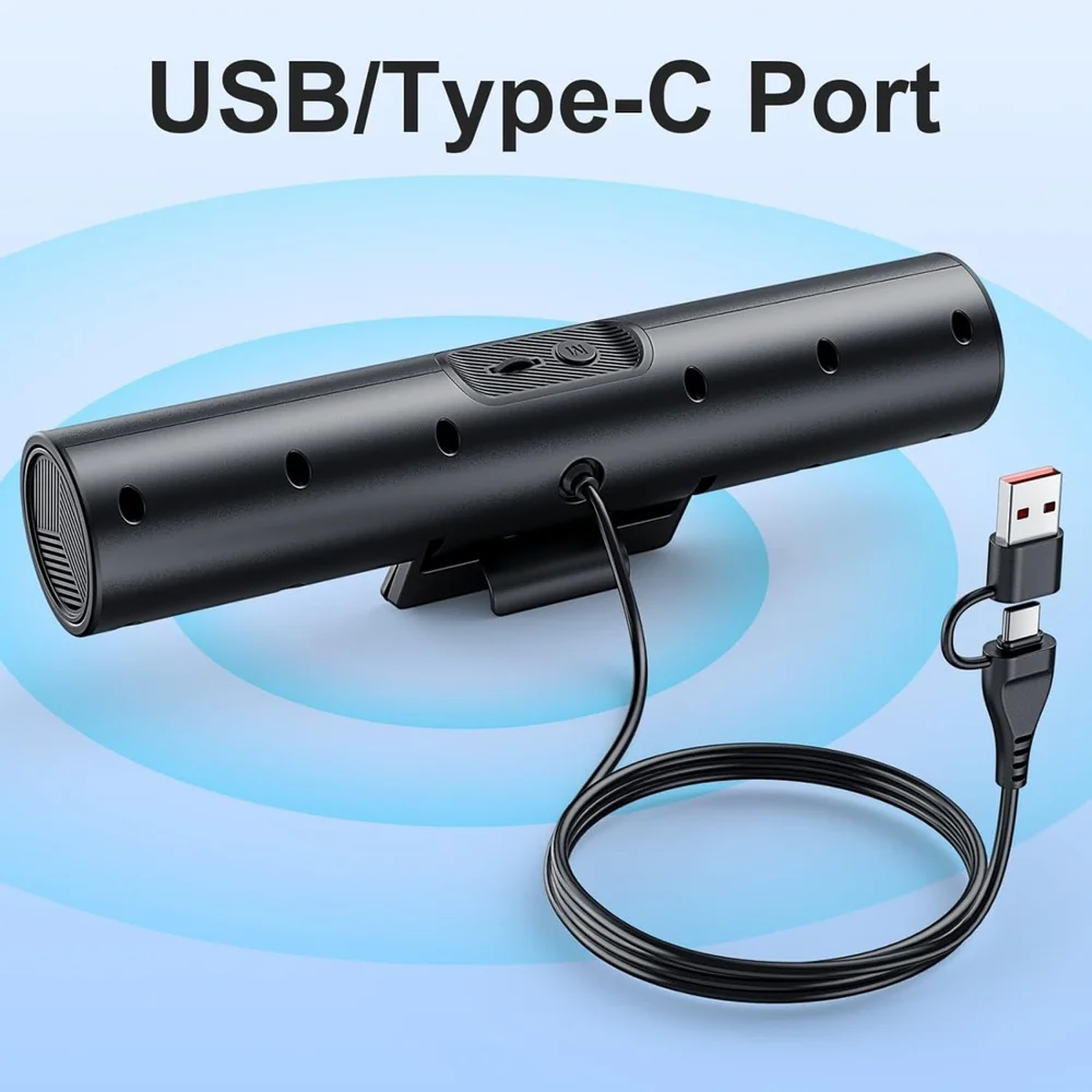 Imagem 5 de 5 do produto Caixa De Som Para PC Soundbar Kpbm Ka538 – Som Potente, Compacto E Moderno