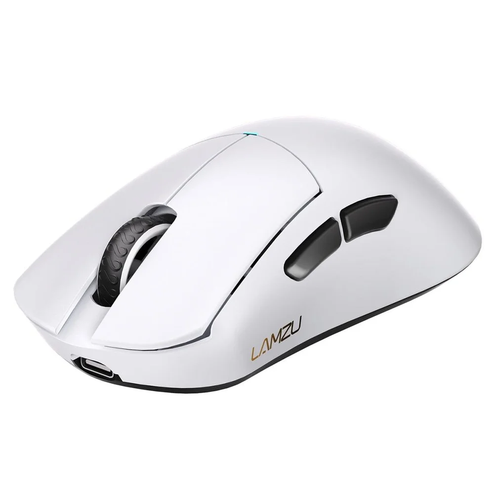 Imagem 4 de 5 do produto Mouse Gamer Lamzu Paro, 8k, Wireless, Usb, 26000 Dpi, Paw3395, 5 Botões, Branco