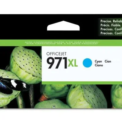 Cartucho De Tinta 971xl Ciano Cn626am 86,5ml X451d X476d