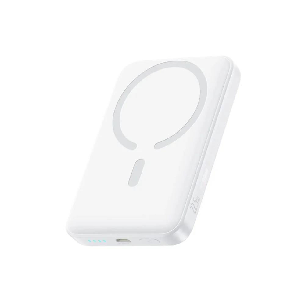 Imagem 3 de 5 do produto Cargador Portatil Powerbank Baseus Enerfill Fm11 22.5w 10.000mah Magsafe Magnético Branco