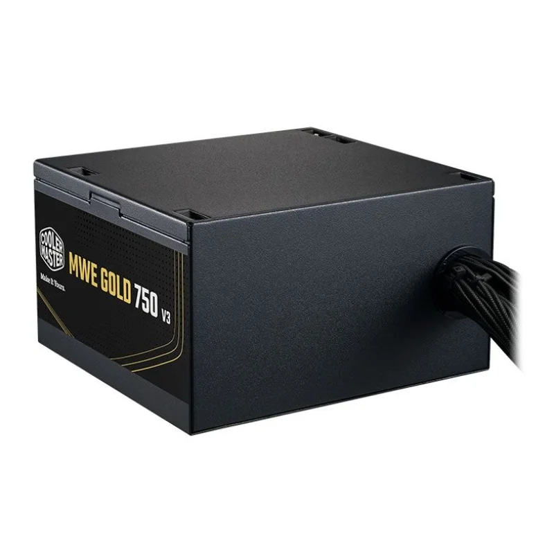 Imagem 4 de 5 do produto Fonte Cooler Master Mwe Gold 750 V3, 750w, Atx 3.1, 80 Plus Gold, Preto - Mpe-7506-acag-bar