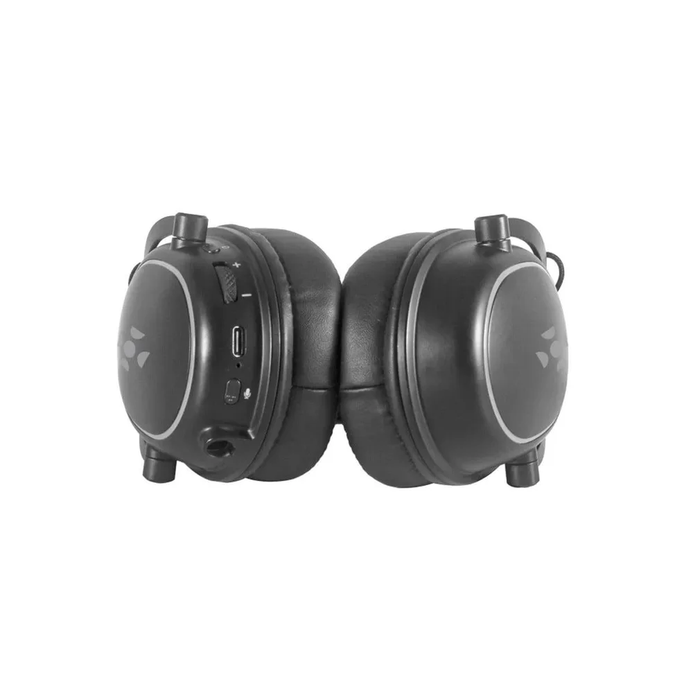 Imagem 2 de 5 do produto Headset Gamer Fortrek Win Air, Wireless/bluetooth/cabo P3, Drivers De 50mm, Microfone Removível, Preto