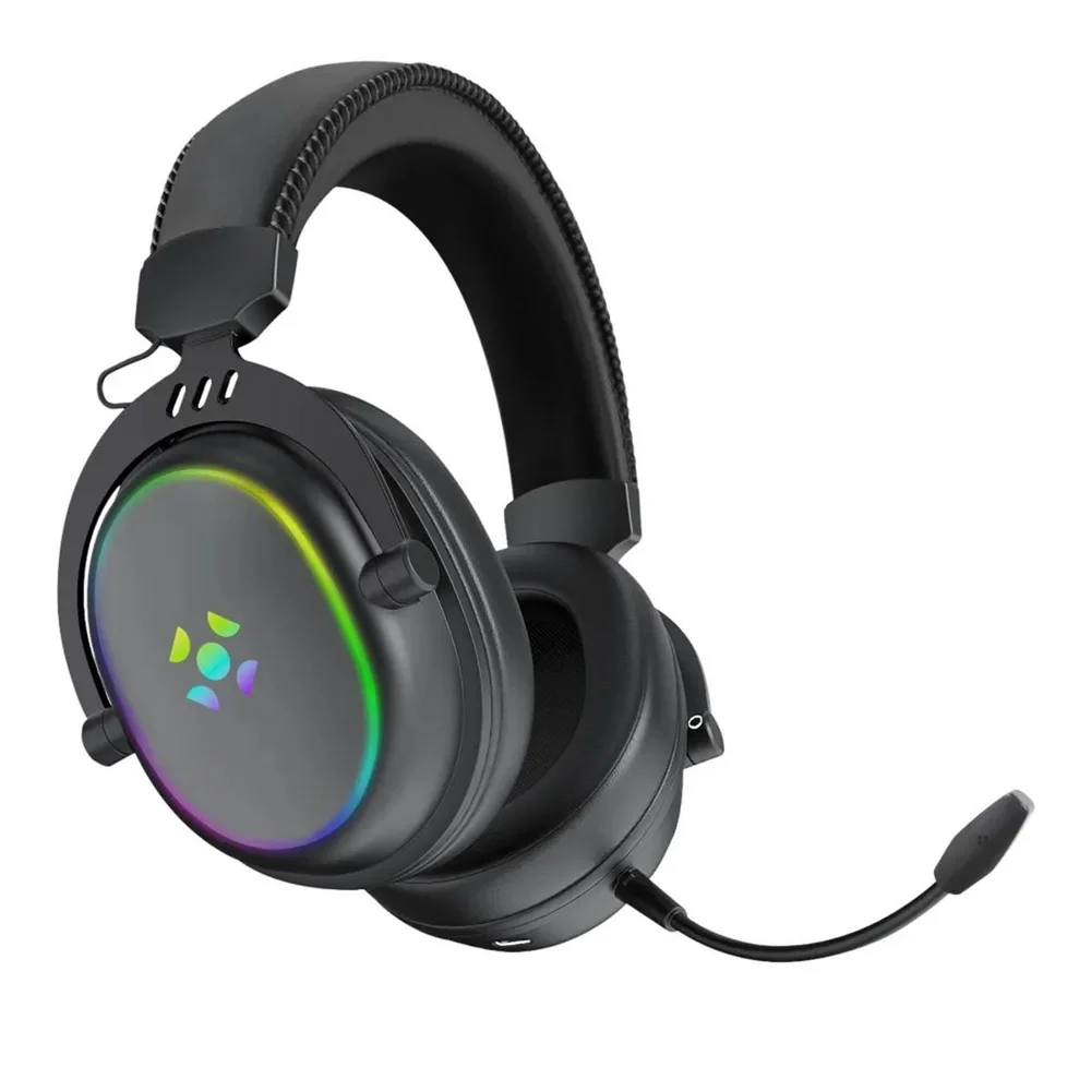 Imagem 4 de 5 do produto Headset Gamer Fortrek Win Air, Wireless/bluetooth/cabo P3, Drivers De 50mm, Microfone Removível, Preto