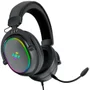 Headset Gamer, Fortrek, Win, Com Fio, Driver 50mm, Conexão P3 3,5 Mm + Usb, RGB, Preto - 86950