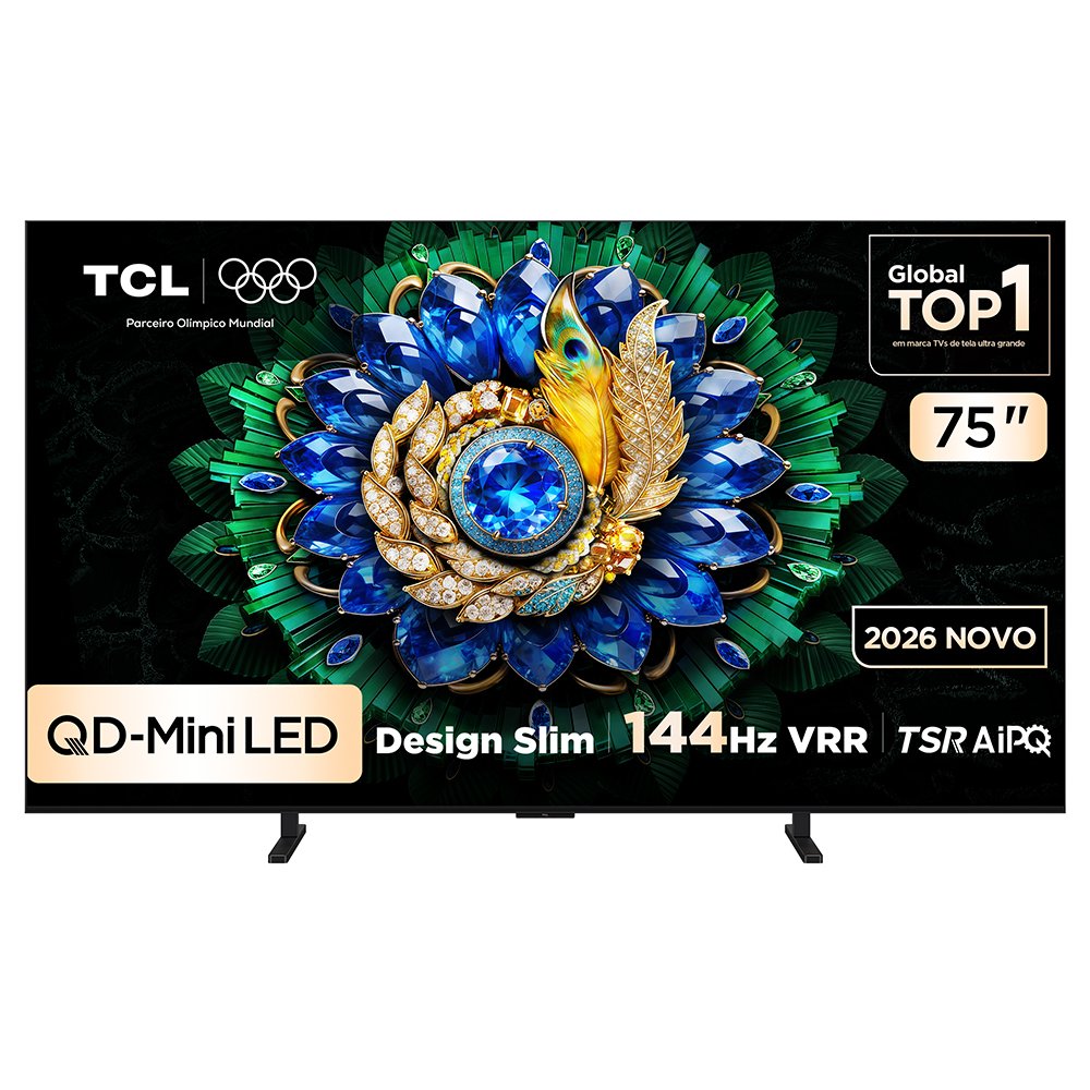 Smart Tv Tcl 75 " QLED Mini LED 4k A400m Wifi Bluetooth Google Tv Hdr10+ 144 Hz Vrr 75a400m