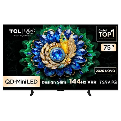 Smart Tv Tcl 75 " QLED Mini LED 4k A400m Wifi Bluetooth Google Tv Hdr10+ 144 Hz Vrr 75a400m 3