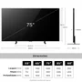 Smart Tv Tcl 75 " QLED Mini LED 4k A400m Wifi Bluetooth Google Tv Hdr10+ 144 Hz Vrr 75a400m 13